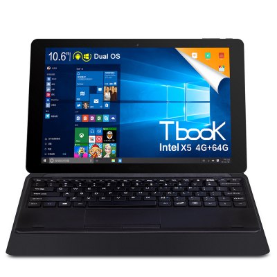 Teclast Tbook 11 2 в 1 Ultrabook Tablet PC  -  СЕРЫЙ