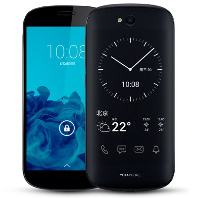 Yotaphone 2 5,0-дюймовый смартфон 4G  -  ЧЕРНЫЙ