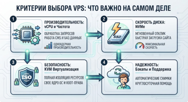 Критерии выбора VPS