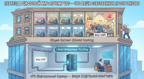 Shared Hosting и VPS